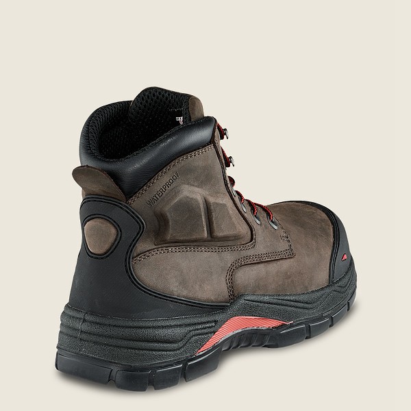 Red Wing Safety Boots King Toe® Adc - 6-Inch Insulated Waterproof Csa Toe - Mørke Grå - Herre 2645-B